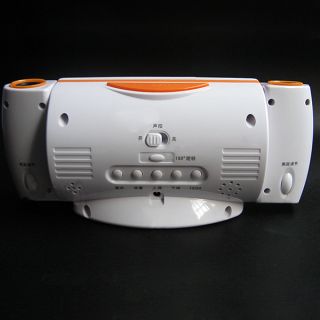 Sound Control Sensor Projection Digital LED Snooze Alarm Clock Night Light Timer