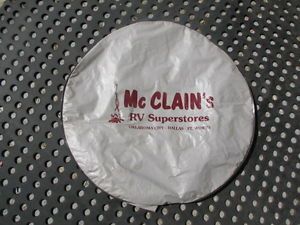 6 Vinyl Spare Tire Wheel Rim Cover RV motorhome Trailer