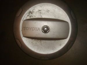 1998 Toyota RAV4 Steel Wheel Factory Spare Tire Carrier Cover