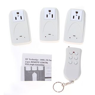 WESTINGHOUSE 3-PACK INDOOR Wireless Remote System Model #TK301