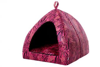 Soft Warm Indoor Pet Dog Cat House Tent Collapsible L XL for Small Dogs