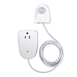 Westek MLC12BC 4 Indoor Plug in Corded Motion Activated Light Control