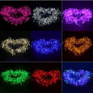 Colorful 100 LED Indoor Outdoor Waterproof Strip String Light with Control Box