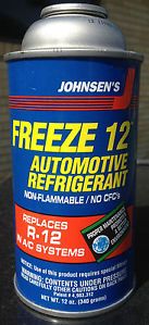 Freeze 12 R12 Refrigerant Johnsens 6000 FREEZE12 Freon AC System Car Truck New