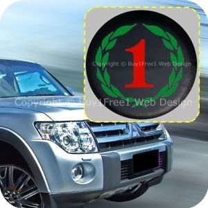 Universal Soft Rear Spare 4x4 SUV Jeep Tyre Tire Wheel Cover Number One "1" CY13