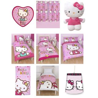 Official Hello Kitty Bedding Bedroom Accessories Furniture Free UK P P