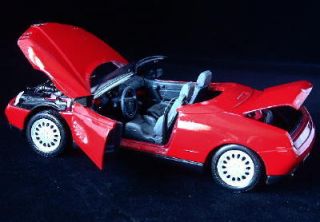 1995 Alfa Romeo Spider Maisto Diecast 1 18 Scale Red
