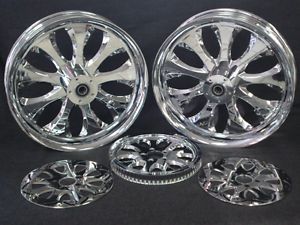 Custom Billet Wheel Set Parts for Harley Chopper