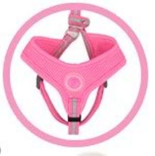 Pinkaholic Puppia Step in Soft Dog Harness Duo Pink or Blue D Ring