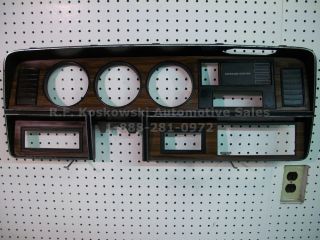 Dodge Pickup Truck Interior Dash Instrument Cluster Speedometer Bezel Trim