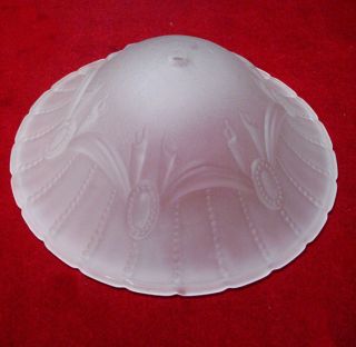 Elegant 10 inch Art Deco Design Frosted Glass Shade Lamp Chandelier Repair