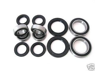 All Wheel and Axle Bearings Seals Kit Yamaha Raptor 660 YFM660R 2001 2002 2003