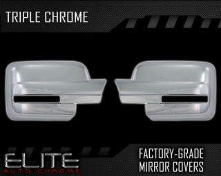 09 13 Ford F150 Full Chrome Mirror Covers