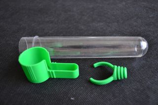 2 x Bird Drinker Feeder Waterer with Clip for Aviary Budgie Cockatiel Peony