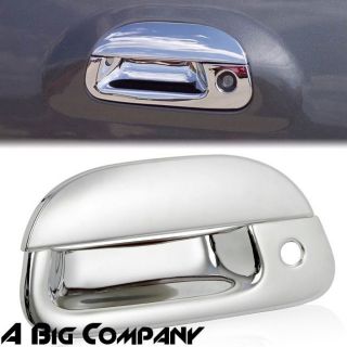 97 03 Ford F150 01 05 Explorer SD Crew Cab Chrome Tailgate Handle Cover Lid Set