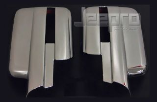 09 13 Ford F150 Chrome Mirror Cover with Signal Cutout