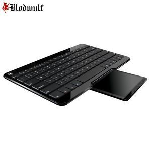 Motorola Wireless Bluetooth Keyboard Trackpad 89507N for Android Mac PC Tablet