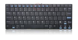 Mini Rii Ultra Slim Wireless Bluetooth Keyboard for Laptop Google TV 84KEY B31