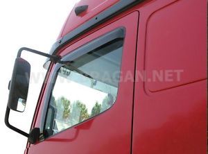 Mercedes Actros Side Window Wind Rain Deflectors Shield Truck Accessories