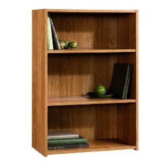 3 Shelf Bookcase Oak Finish Wood Bookcase Storage Organizer Home Furniture Dorm