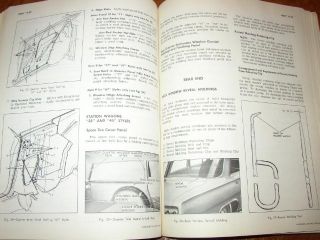 1962 Chevrolet Car Shop Manual Book Parts Biscayne Impala Bel Air Sport Coupe