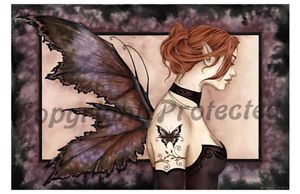 Amy Brown Butterfly Tattoo II Faery Fairy Print Fantasy