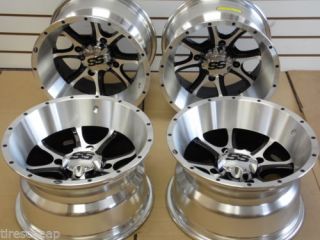 14" Kawasaki teryx ITP SS108 14x8 3 5 Deep Dish Aluminum ATV Wheels New Set 4