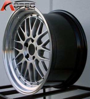 18" Staggered LM Style Wheel Fit S2000 RX 8 TC XB RSX TSX TL IS250 IS300 Is350