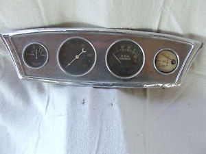 Vintage Stewart Warner Gauge Cluster Rat Rod Vintage Boat Hot Rod