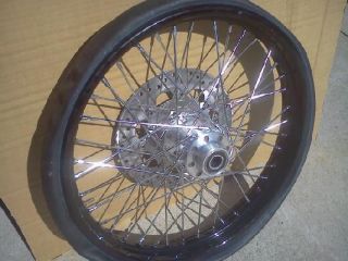 Harley Davidson Dyna Wideglide FXDWG 2013 Motorcycle Rear and Front Wheels