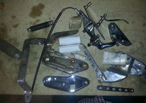 Vintage Harley Davidson Parts Lot Knucklehead Panhead Shift Lever Chrome L K