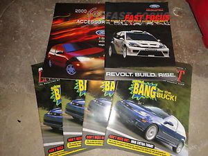 Ford Focus Accessories Catalog SVT Enthusiast Magazine and Ford Racing Catalog