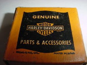 RARE 1942 Vintage WWII Government Only Harley Davidson Motorcycle Old Parts Box