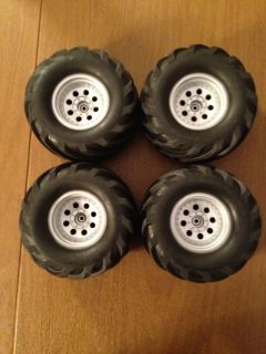 Set of 4 2 8 Helion Invictus 12 mm Wheels Tires Will Fit Traxxas Stampede 4x4