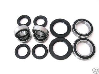 All Wheel and Axle Bearings Seals Kits Yamaha Raptor 660 YFM660R 2004 2005
