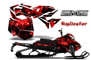 Ski Doo Rev XM Summit Snowmobile Sled Graphics Kit Wrap Creatorx Decal RCR