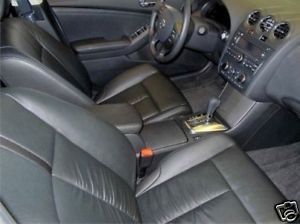 2011 2012 Nissan Altima 2 5 2 5S 3 5SR Leather Interior Seat Cover Black