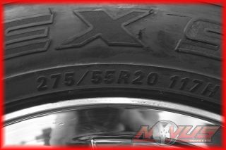 20" GMC Yukon Sierra Denali Chevy Tahoe Silverado Chrome Wheels Tires 18 22