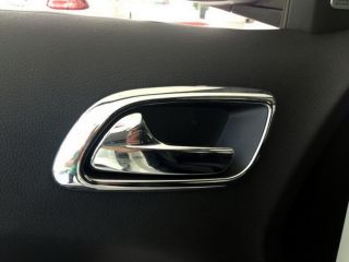 Chrome Door Switch Inside Handle Cover Tirm for 2013 Fiat Freemont