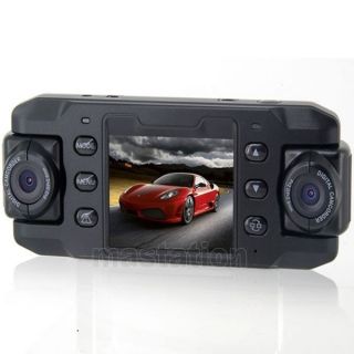 HD Dual Lens Camera Car Camcorder Vehicle DVR Dash Recorder GPS G Sensor A X8000