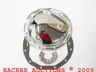 12 Bolt Chrome Differential Cover Kit Chevy Car 64 72
