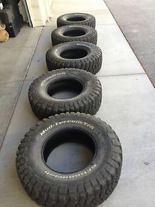 5 35x12 50x17 B F Goodrich BFG M T Mud Terrain Tires 35x12 50x17 35x12 50R17LT
