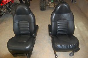 Ford F 150 2000 Harley Davidson Edition Front Seats Leather