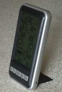 Wireless Weather Station with Wind Speed Rain Gauge