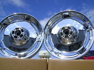 Harley Road King Custom Street Glide Chrome Wheels Rims