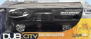 Dodge RAM Pickup Truck Dub City Diecast 1 18 Scale Black