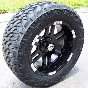 20" Moto Metal 951 Wheels Nitto Trail Grappler Tires for Dodge Durango