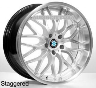 20" R505 Sil for BMW Wheels Rims 1 3 5 6 7 Series M3 M4 M5 M6 x3 x5 x6 Z3 4