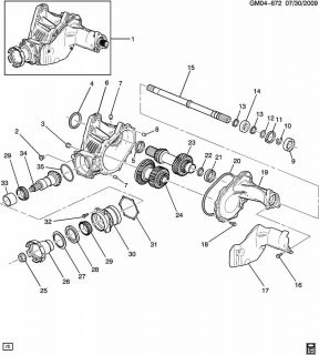 Seal Differential Drive Pinion Shaft Bearing Genuine GM Part 19132939 Pontiac