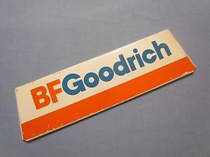 Vintage 1960's BF Goodrich Tire Rack Metal Sign Truck Auto Gas Station